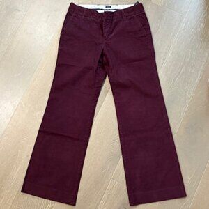 GAP Burgundy Cords, Size 6R